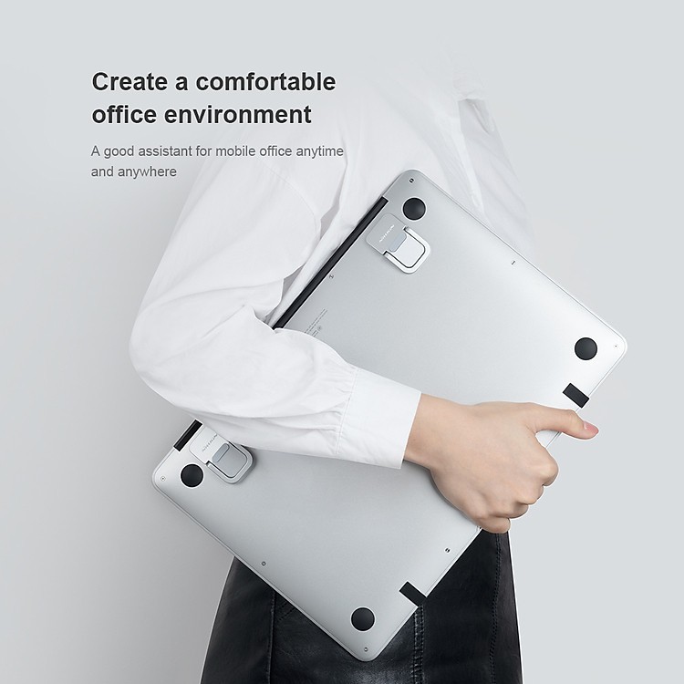 Chân Đế Đỡ Laptop Nillkin Bolster Portable Stand cho Laptop Macbook / Laptop Surface / Laptop Asus / Laptop HP / Laptop