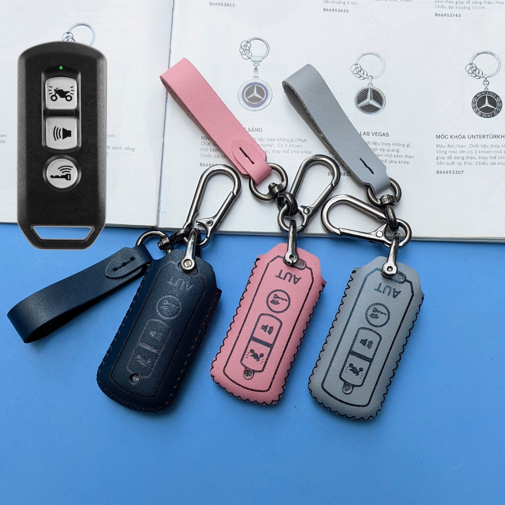 Bọc chìa khoá smartkey SH  ,SH Mode,Bao da smartkey SH ( SHK Móc D)