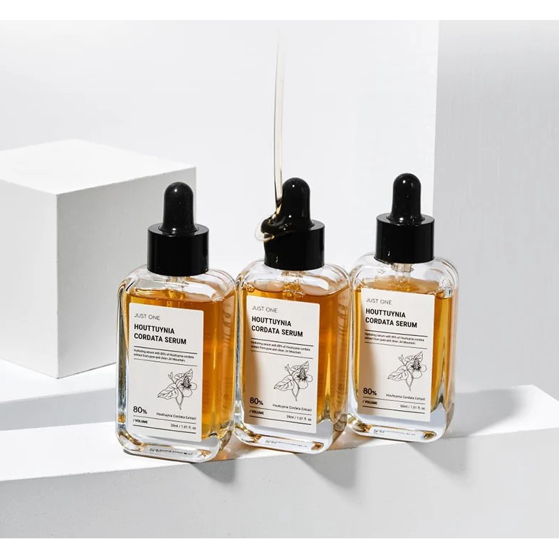 Tinh Chất Dưỡng Da Cấp Ẩm Chiết Xuất Diếp Cá B.O.M Just One Houttuynia Cordata Serum 30ml