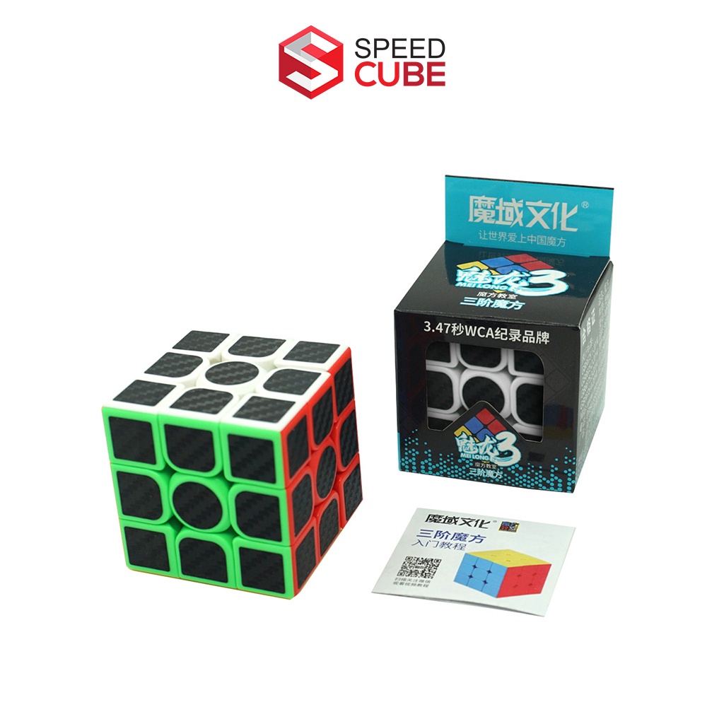 Rubik Moyu Meilong 3 Carbon 3x3 Rubic Giá Rẻ - Shop Speed Cube