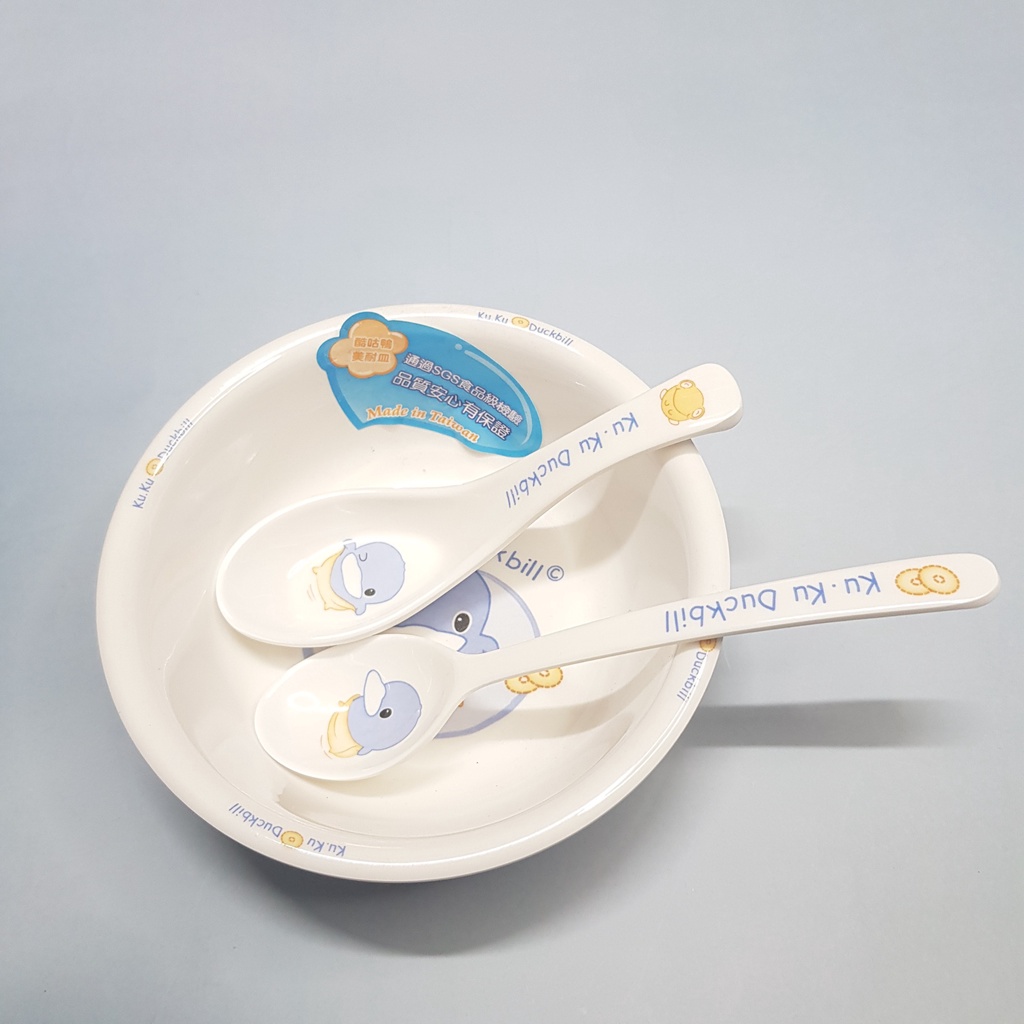 Chén ăn Melamine Kuku Ku3002-Ku3001 cho bé