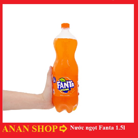 Nước ngọt Fanta hương cam chai 1.5 lít