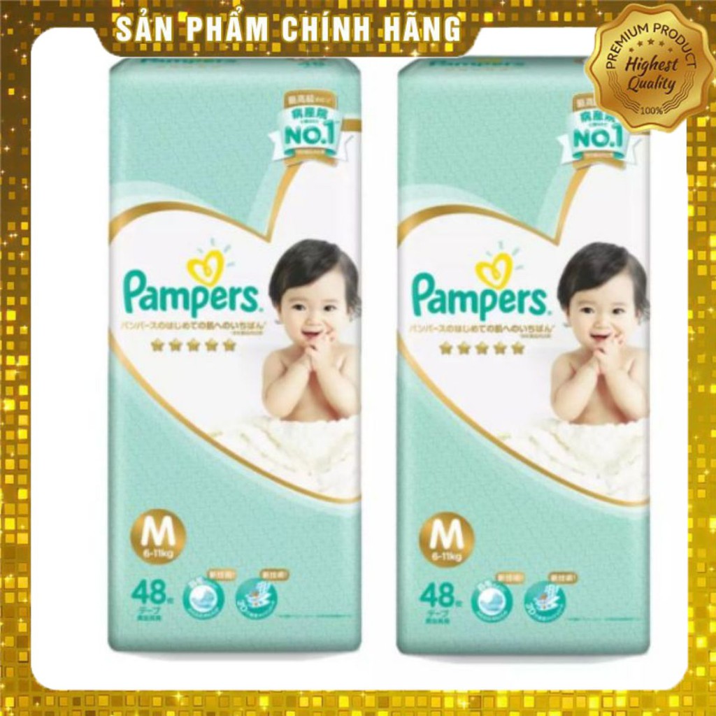 🌻[HÀNG CAO CẤP]🌻 Tã Bỉm PAMPERS Nội Địa Nhật dán quần NB66/S60/M48 [CHÍNH HÃNG]🌻🌈