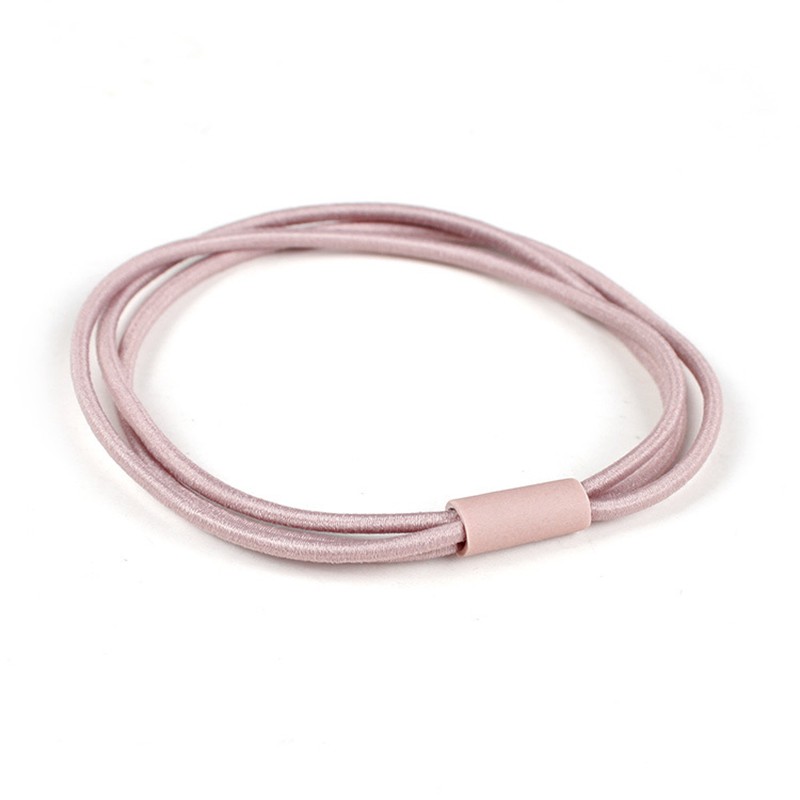 Dây thun cột tóc màu trơn sành điệu cho nữ