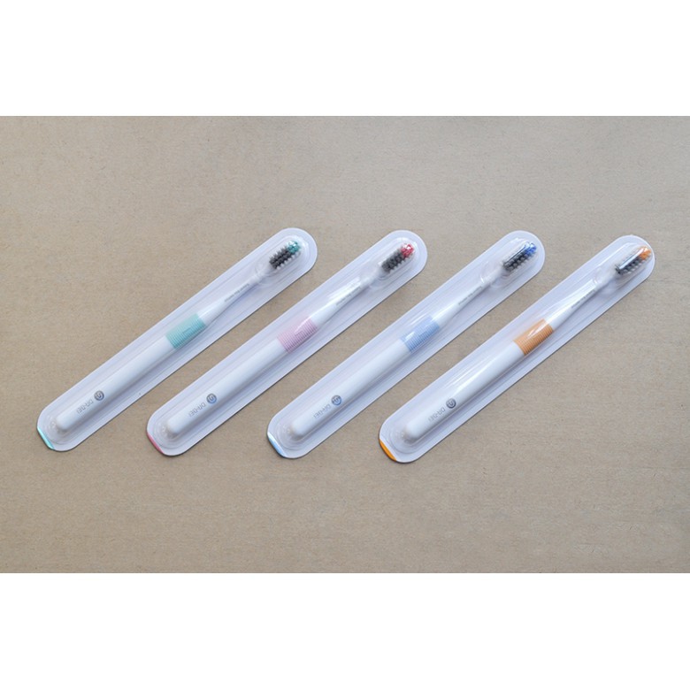Bàn chải Xiaomi Dr Bei Doctor B Toothbrush (Nguyên Hộp 4 Cái + 1 Hộp đựng du lịch) - Minh Tín Shop