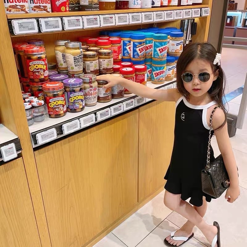 Váy Thun Bé Gái Tennis Đuôi Cá size 8-20kg, Váy Cho Bé Gái Thời Trang Kèm Ảnh Thật