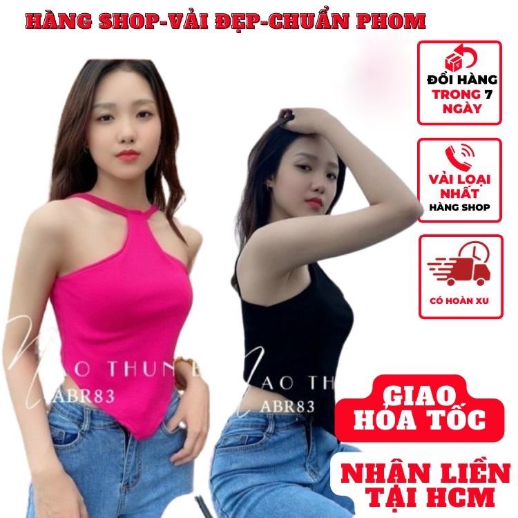 Áo yếm nữ đẹp ôm body sexy thun xịn kiểu dáng hàn quốc tôn dáng ly alohashop91