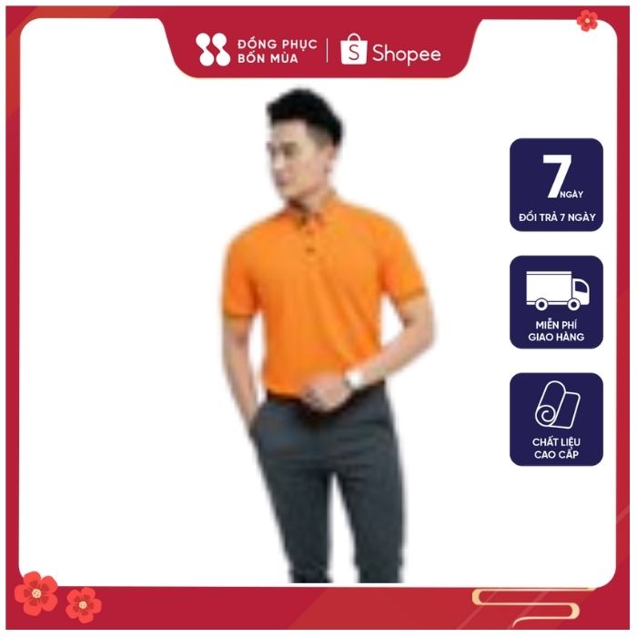 Áo thun polo nữ công sở Nam/ Nữ có cổ form rộng tay ngắn phông trơn cao cấp mặc đi làm,đi chơi thể thao basic sẵn hàng