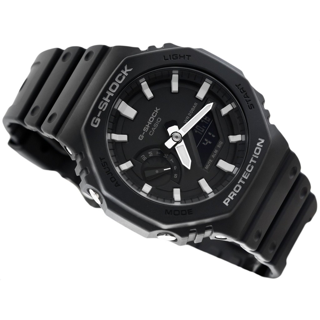 Đồng hồ nam dây nhựa Casio G-Shock chính hãng Anh khuê GA-2100-1ADR