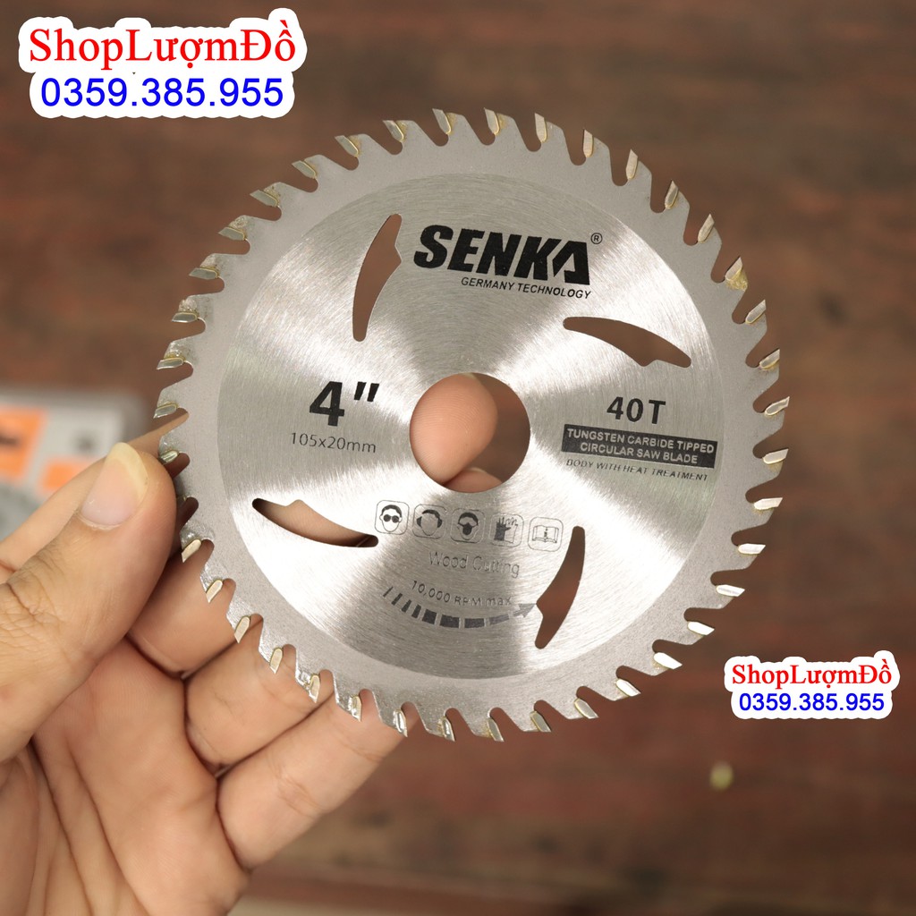 Lưỡi cưa gỗ 105mm 40 Răng hiệu SENKA