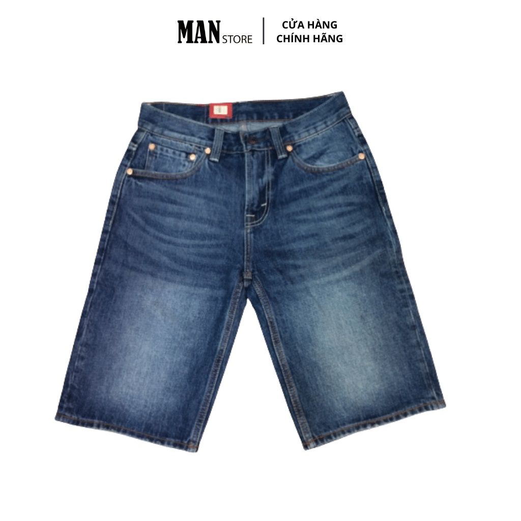 Quần short jeans cotton nam cao cấp Levi's 517,  quần jean nam ngắn, vải dày đẹp, không bay màu, năng động, dễ phối