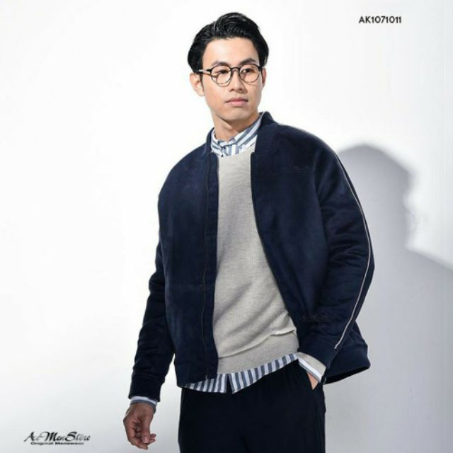 (Mẫu mới)-Áo Khoác Da lộn Bomber-Hàng cao cấp Routine, | BigBuy360 - bigbuy360.vn