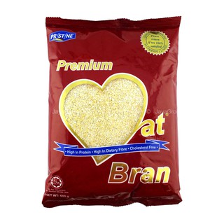 Yến mạch nguyên chất ăn kiêng dạng cám Pristine - Oat Bran - Túi 500g