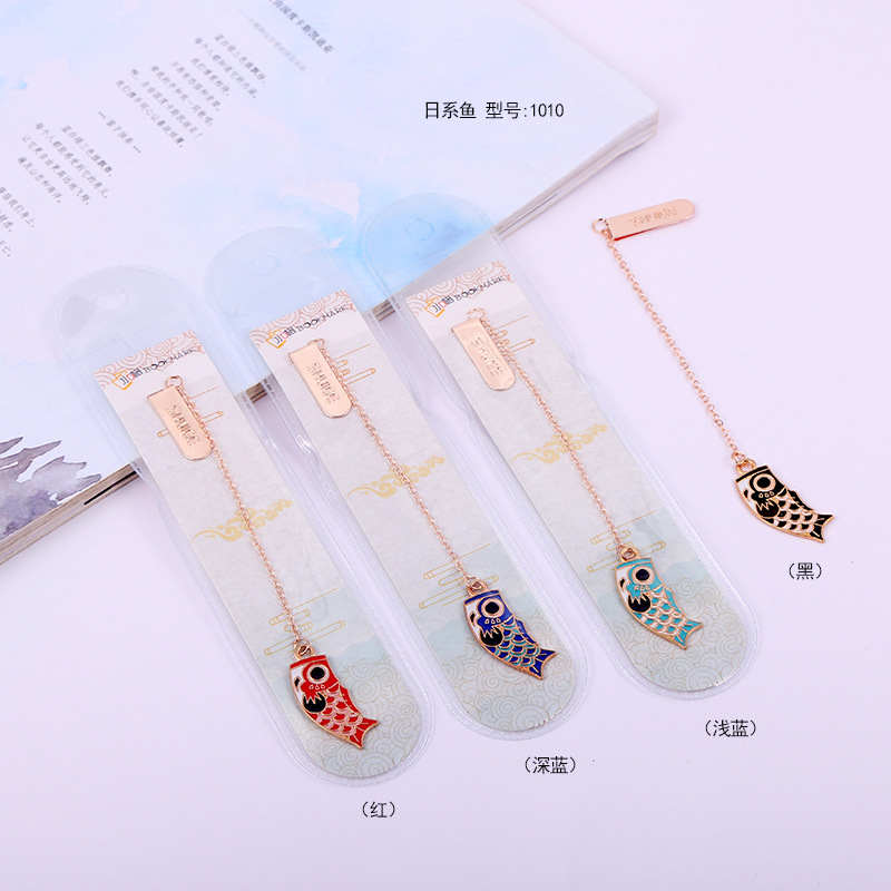 Dây Đánh Dấu Sách Hình Cá Chép Sáng Tạo Độc Đáo