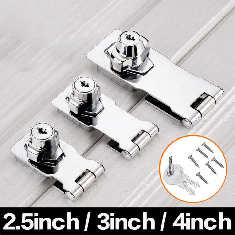 【DREAMLIFE】Lock Cabinet Cupboard Hardware Home Improvement Plate Safety Tool Boxes