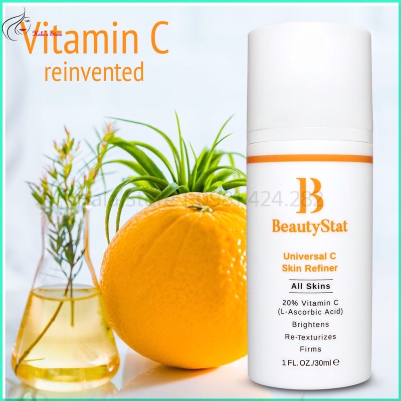 Tinh chất dưỡng vitamin C sáng da Beautystat UNIVERSAL C SKIN REFINER Vitamin C 20%