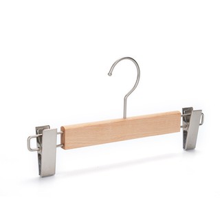 Móc kẹp gỗ không sơn 32cm (10 móc)