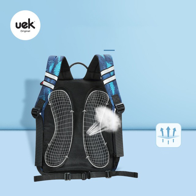 Balo Chống Gù Cho Học Sinh Cao Cấp, Balo Siêu Nhẹ Chống Nước Hàng Uek Chính Hãng - Uek Việt Nam Official BL07