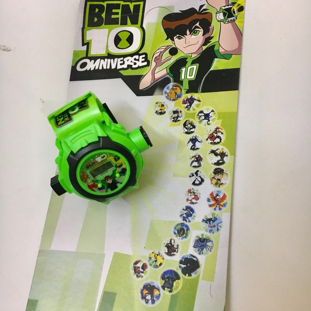 Đồ Chơi Đồng Hồ Ben 10 Phản Chiếu 24 Hình Độc Đáo .