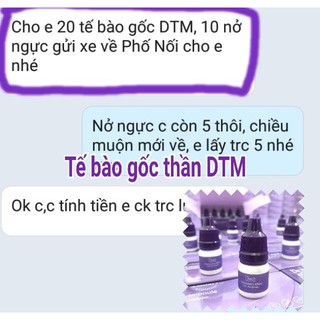 Tế bào gốc thần DMT Human White Stem Cell
