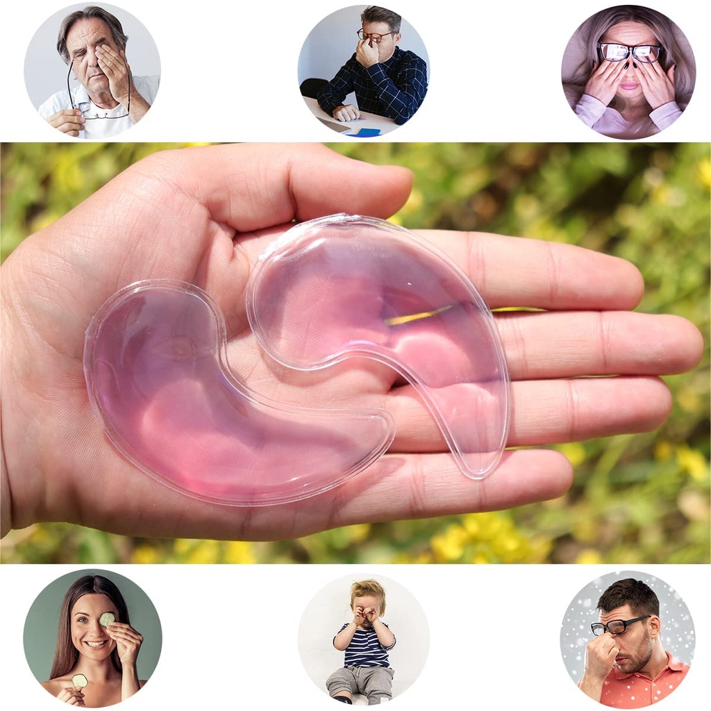 Bộ 6 Mặt Nạ Mắt Gel Lạnh Làm Mát Chống Bọng Mắt