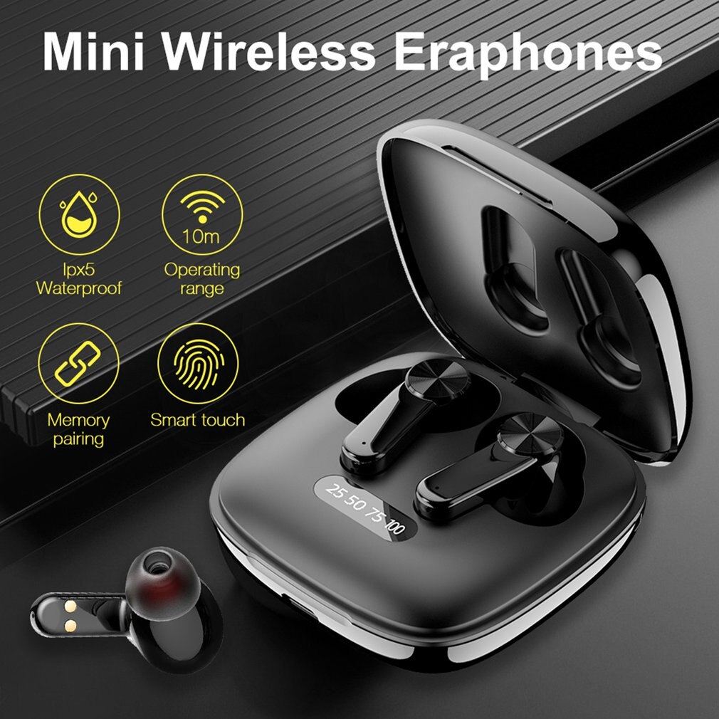 Bộ Tai Nghe Bluetooth 5.0 Tzuzl Tws Âm Thanh Sống Động Chất Lượng Cao | BigBuy360 - bigbuy360.vn