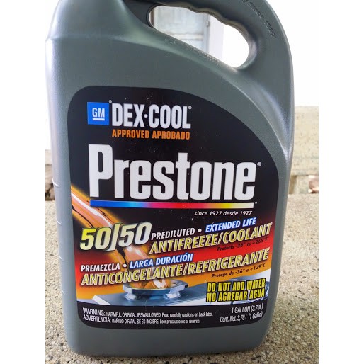 [Chính Hãng] Nước làm mát động cơ màu đỏ PRESTONE DEX-COOL 3.78L Nhập USA NKLUBE