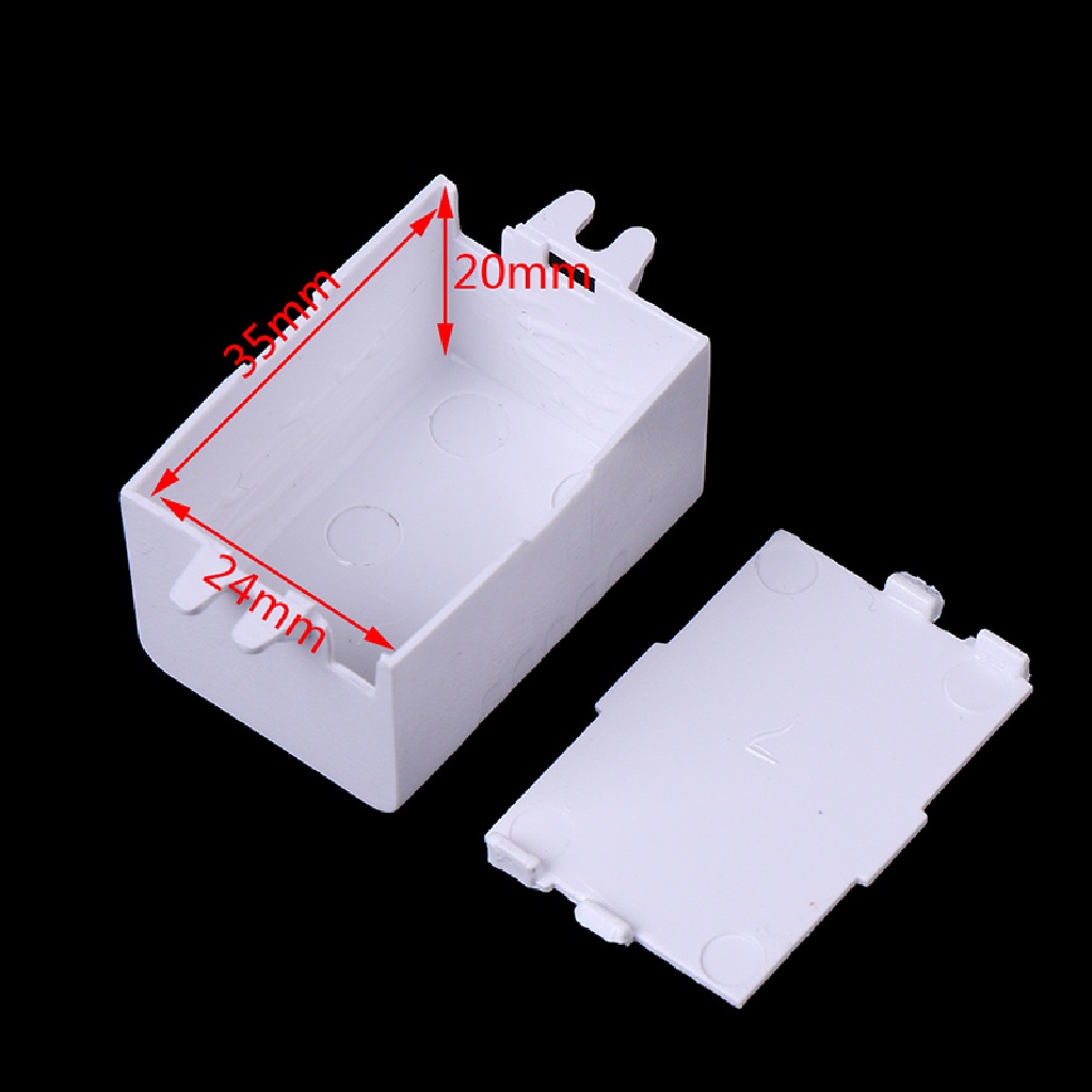 1/ 5/ 10 Hộp nhựa mini 35mm*24mm*20mm đựng linh kiện điện tử