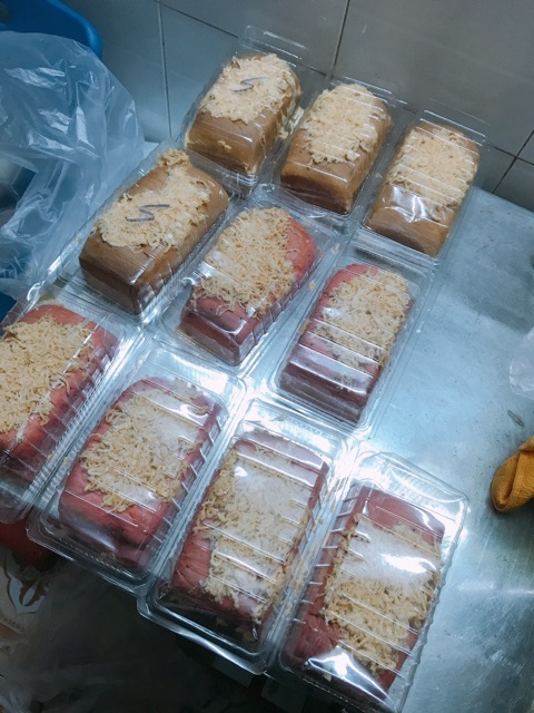 Bánh mì phô mai chà bông tan chảy 400gr bánh lớn