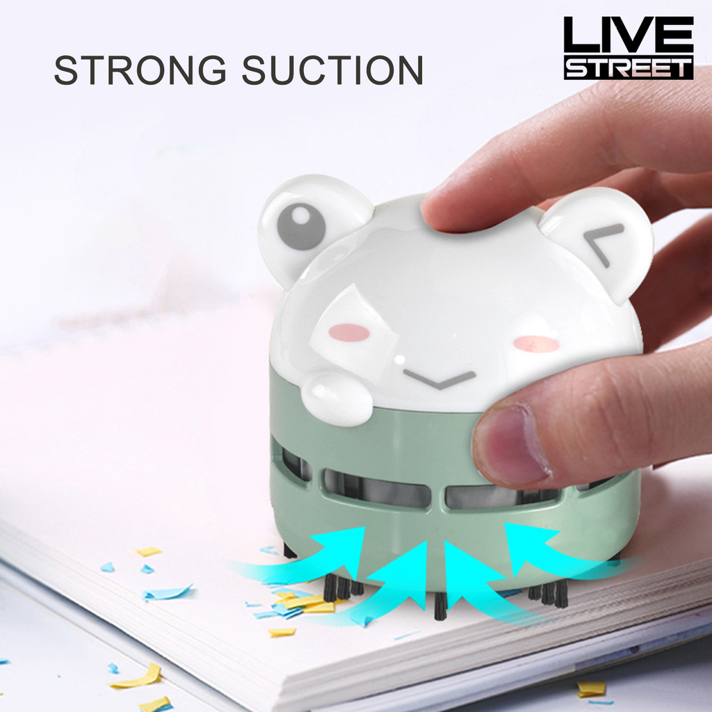 Máy Hút Bụi Để Bàn Có Đèn Led Hình Gấu Dễ Thương | BigBuy360 - bigbuy360.vn