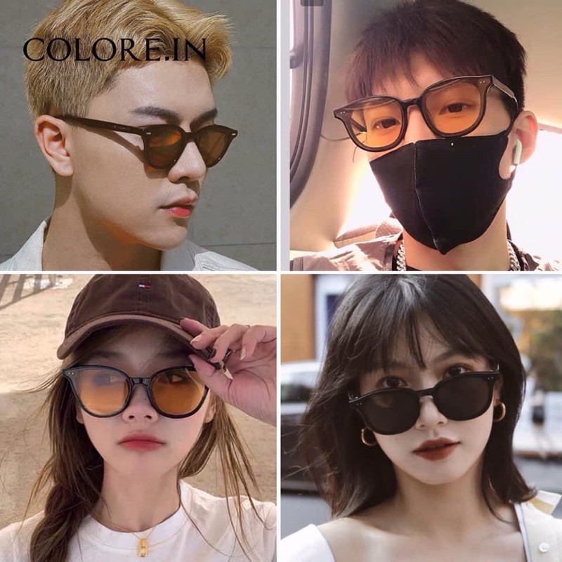 Kính mắt màu sành điệu