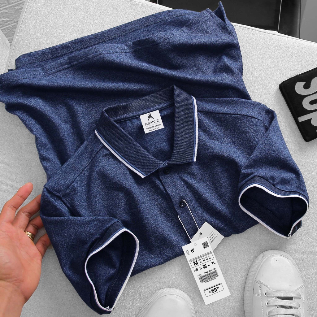 Áo Thun Nam Có Cổ, Áo Polo Nam Đẹp Local Brand Cao Cấp Chất Vải Cá Sấu Cotton Mịn Co Giãn PL2 | BigBuy360 - bigbuy360.vn