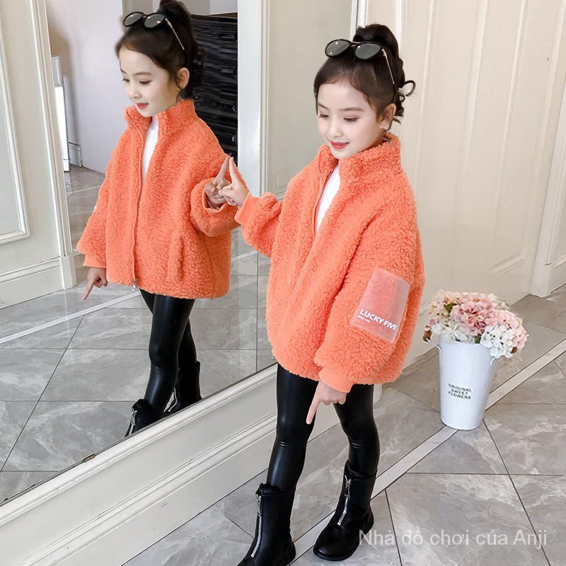 Autumn And Winter Fleece Girl