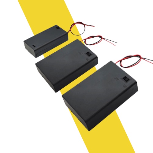 Đế Pin AA 2/3/4 Có nắp và công tắc