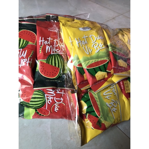 Hạt dưa sạch Thiên Lan vị bơ rang củi (40g)