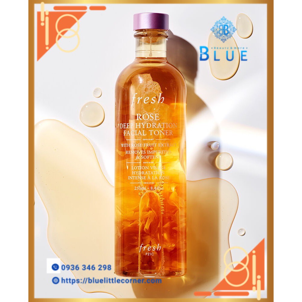 Fresh Rose Deep Hydration Facial Toner