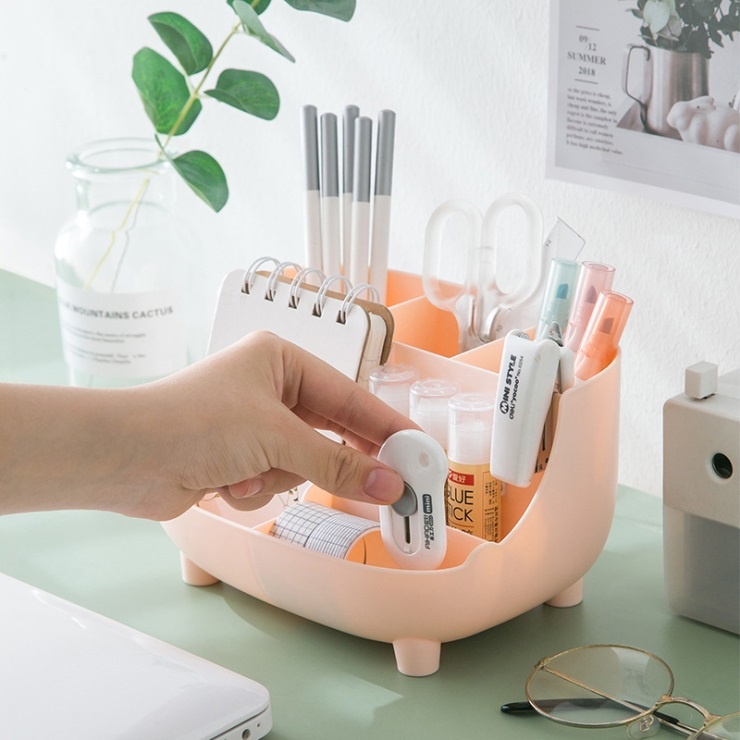 Hộp đựng đồ dùng để bàn đa năng tiện dụng