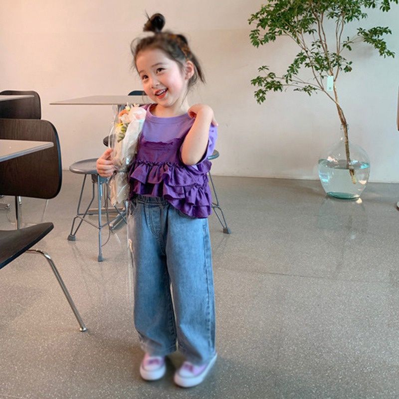 Set Áo Thun Ngắn Tay + Áo Hai Dây Phong Cách Hàn Quốc Cho Nữ