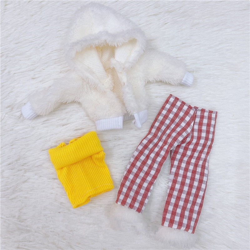 Bộ Quần Áo Thời Trang Cho Búp Bê 30Cm Tỉ Lệ 1 / 6
