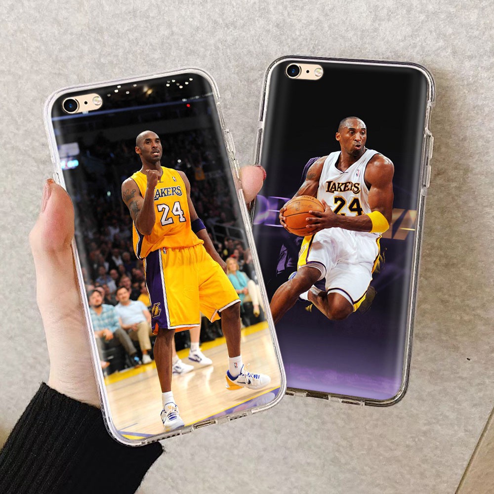 iPhone 12 Mini 11 Pro XS Max X XR Casing Case Soft Transparent 158GT Kobe Bryant Phone Cover