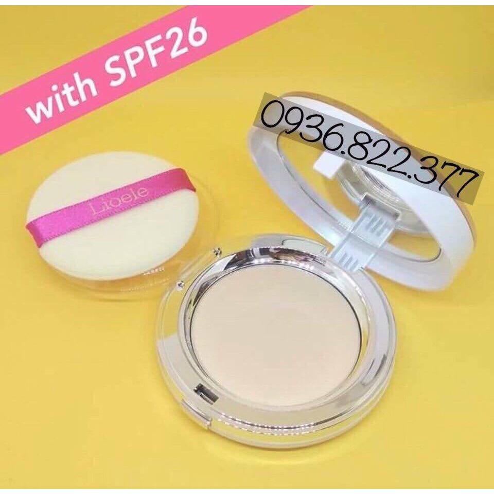 PHẤN NÉN CHỐNG NẮNG CÓ NHŨ - Phấn nén có nhũ Lioele  Sun Elastic Pact 26 PA+++ - Mỹ phẩm Vikos | BigBuy360 - bigbuy360.vn