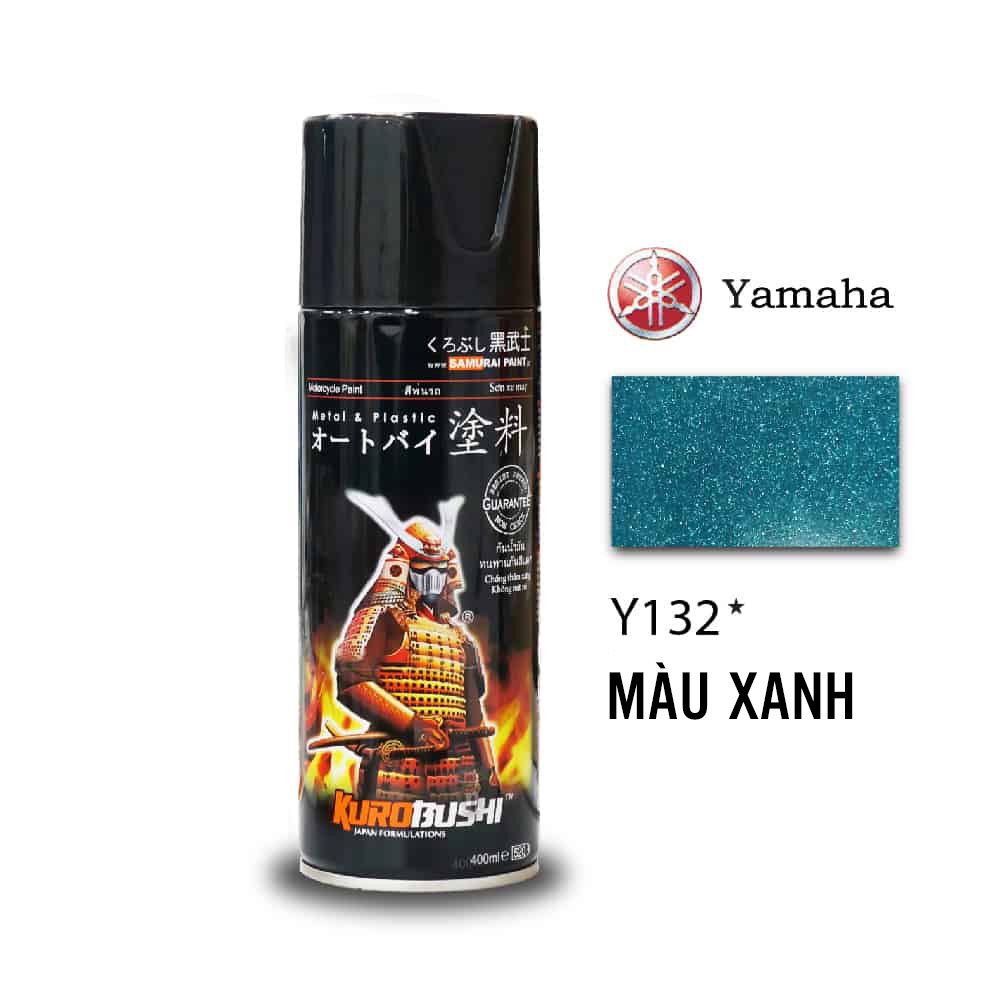 Sơn xịt SAMURAI màu Bluish Green - Y132 (400ml)