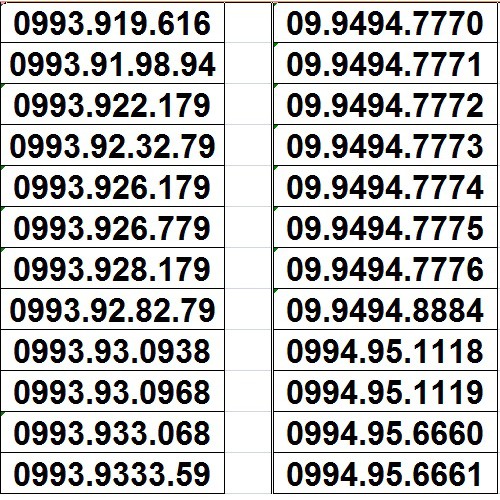 sim gmobile số đẹp