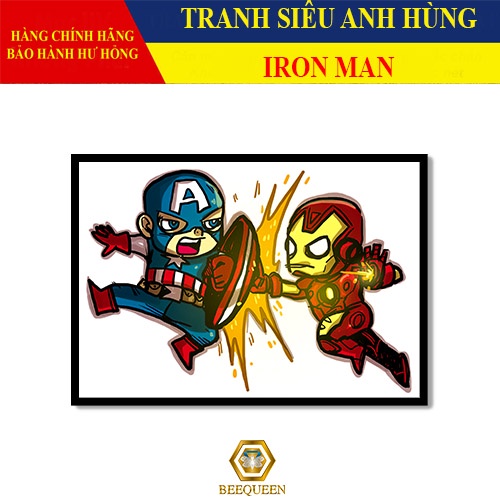 [MS1-25] Tranh Siêu Anh Hùng Người Sắt - Iron Man