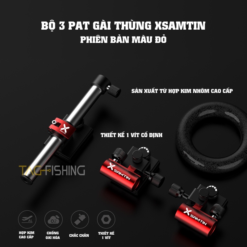 Bộ 3 Pat gài thùng Xsamtin Mẫu 2021