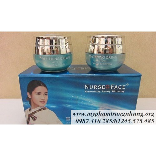 BỘ ĐÔI KEM NURSE FACE NGỌC TRAI