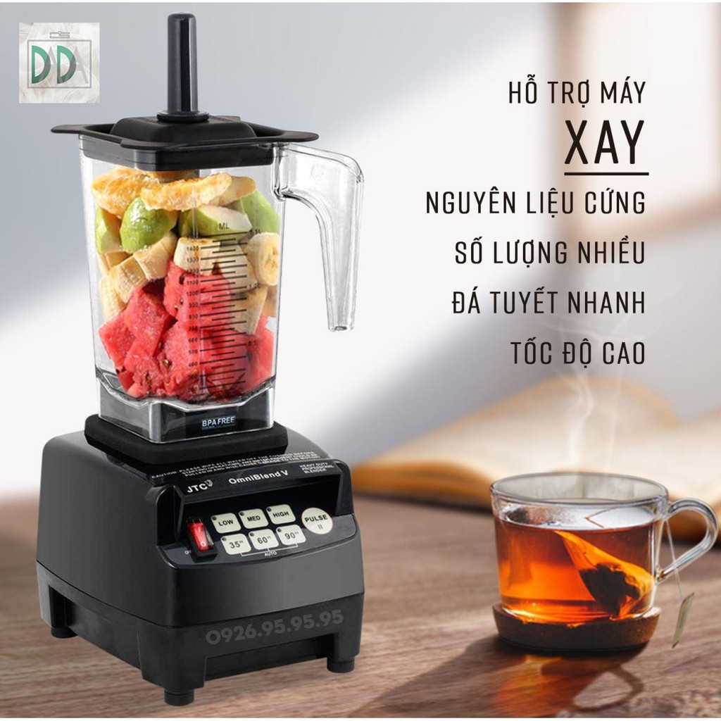 Máy xay sinh tố, Cối xay đá công nghiệp đa năng Omiblend V - Hàng chuẩn CHÍNH HÃNG - Thiết bị máy móc pha chế