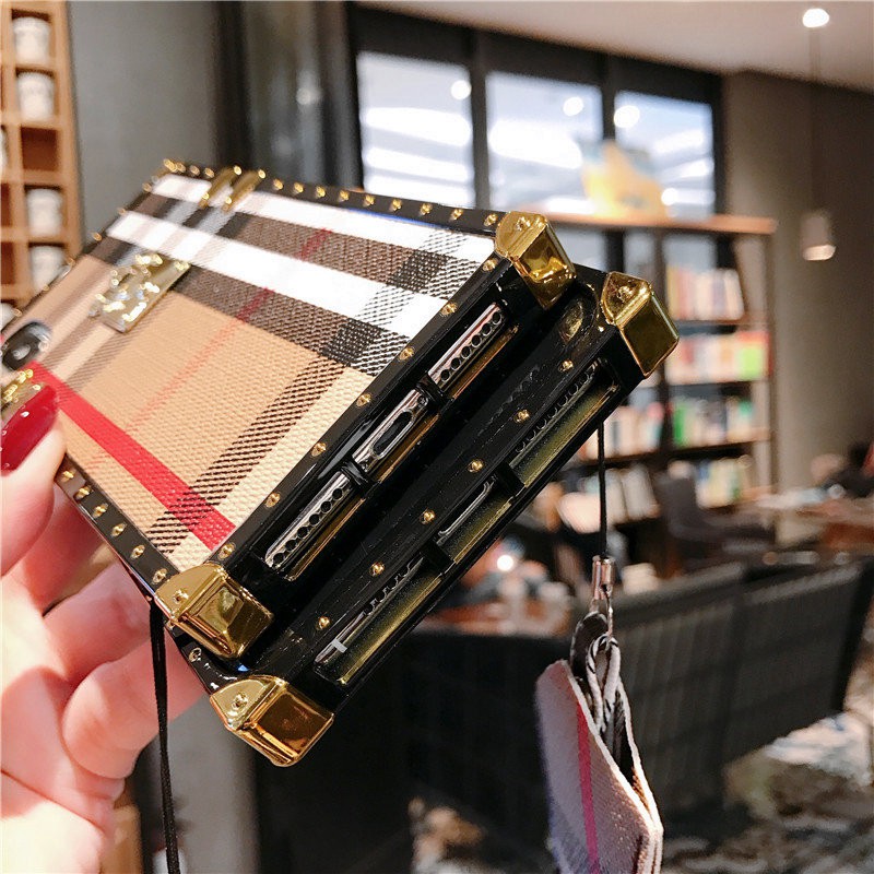 Ốp lưng dẻo phối họa tiết sọc ô vuông cho điện thoại OPPO A7 A5S A83 A57 A39 A3S A1K realme c2 RENO R9S | BigBuy360 - bigbuy360.vn