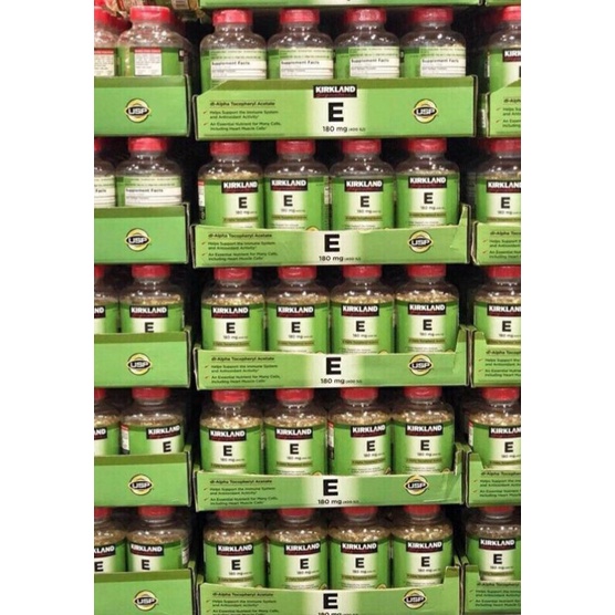 Viên uống Vitamin E 400 IU 500 Viên Kirkland Của Mỹ