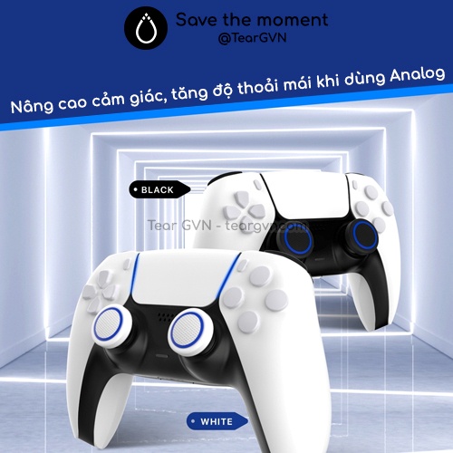 Bọc Analog lưới kim cương (IINE) cho tay cầm PS5 / Xbox / Switch Pro - Vỉ 2 cặp